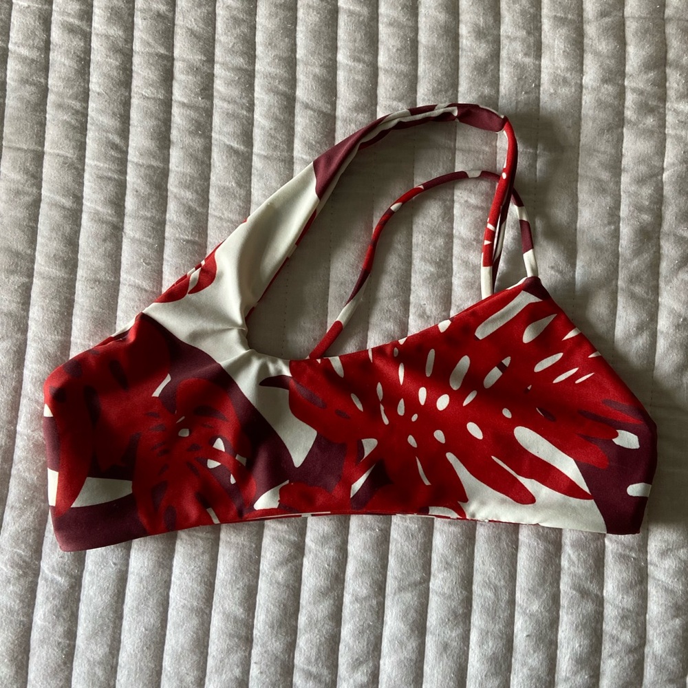 Mikoh one shoulder swim top